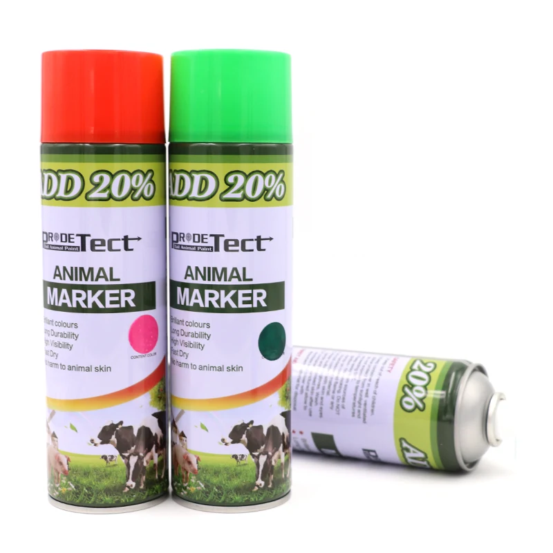 Livestock farm animal marker spray for sheep pig cow Factory price animal marking spray for veterinarians