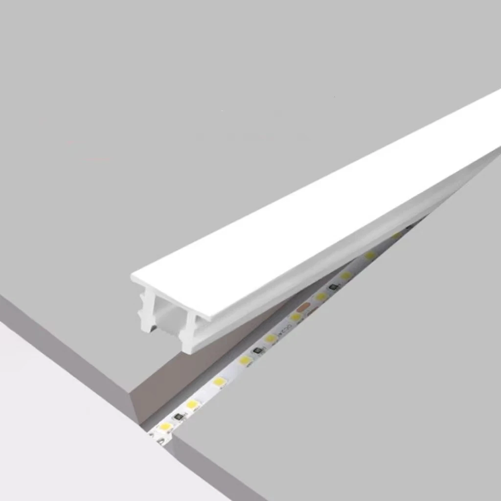 New design Flexible Silicone LED Profile Light Bendable Led Channel diffuser for Led linear light decorative lighting