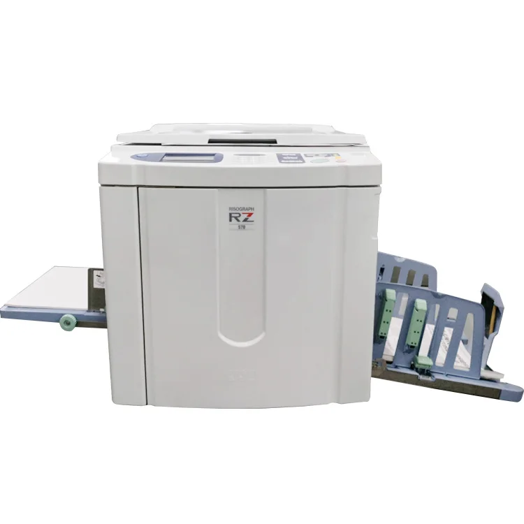Premium Quality was used eco solvent fully automatic hole plate printing for riso rz570 Digital Duplicators machine