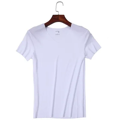 Men Fitness Sportswear Solid Color Hip Hop Running Shirt Gym Slim Split Curved Hem Tops Short Sleeve Breathable Clothing