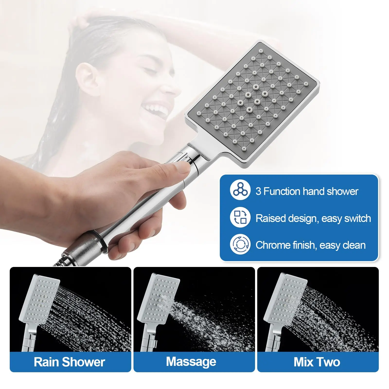 gold led water faucet shower faucet with led lights