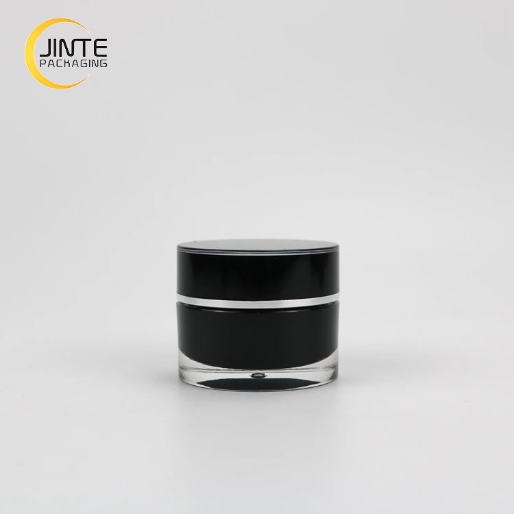  Hot Selling Cosmetic Packaging Double Wall Containers 5ml 10ml 15ml 50ml UV Nail Gel Jar Pot Acrylic