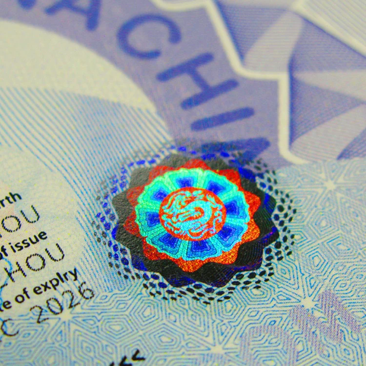  Roll Form Custom PET Holographic Hot Stamping Foil for Paper
