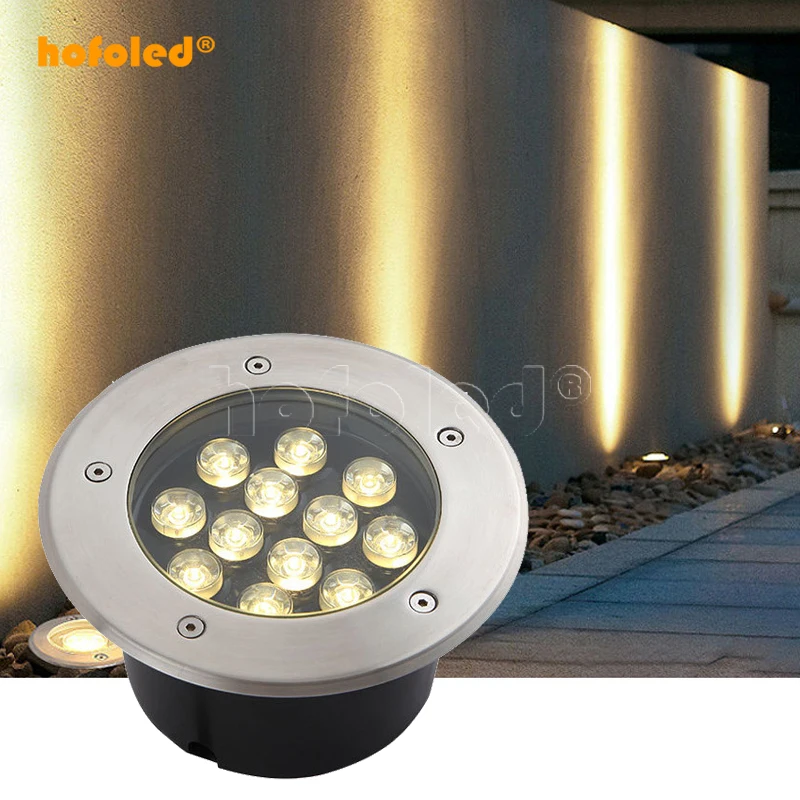 Уличный светодиодный подземный светильник высокой мощности утопленное наружное освещение