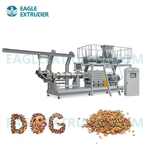 China Machinery Floating Fish Feed Extruder Production Machine Fish Feed Pellet Processing Equipment from Jinan eagle