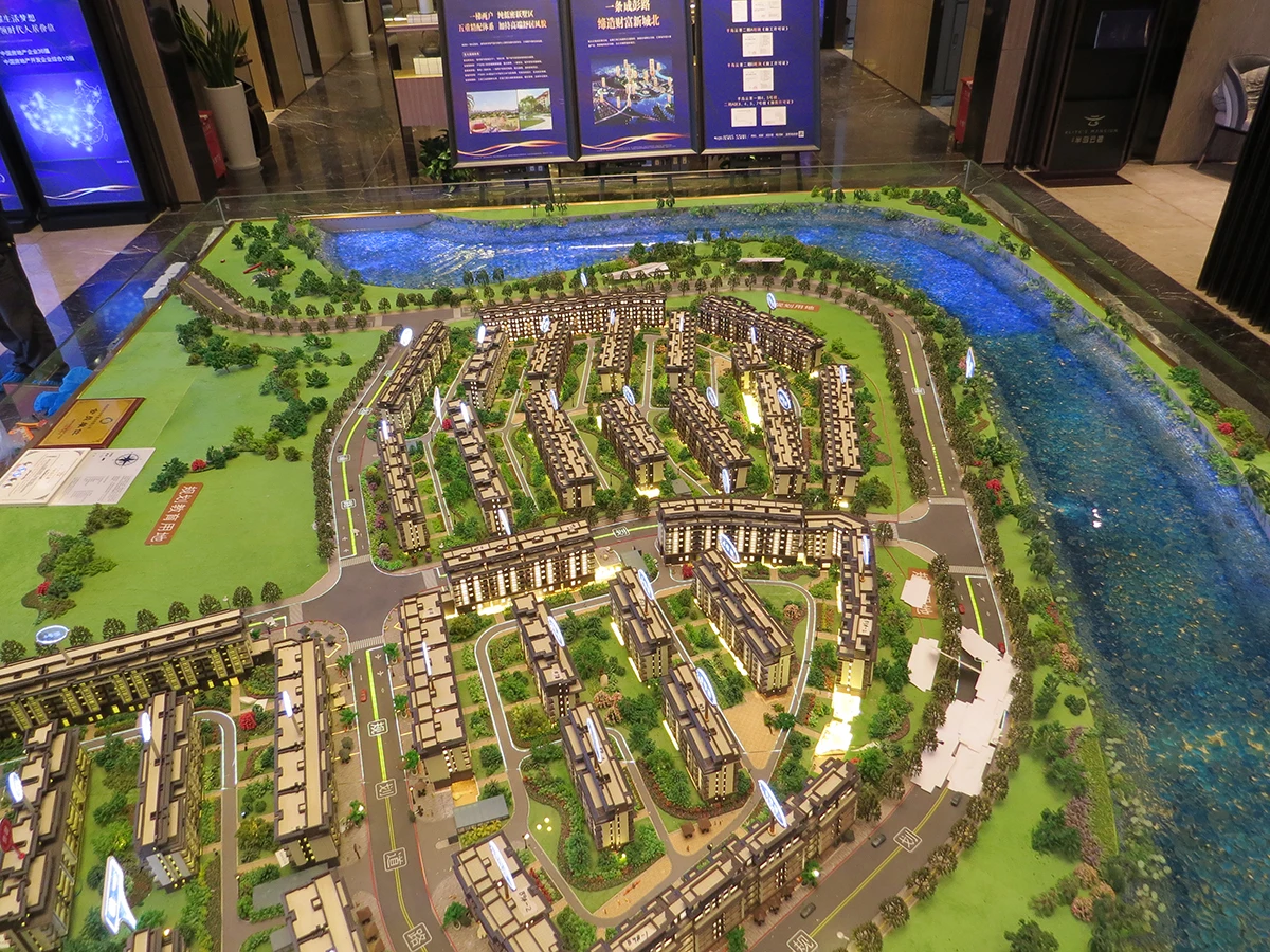 Cheap Modern Exterior Interior Design 3d Architecture Scale Model Architectural Models