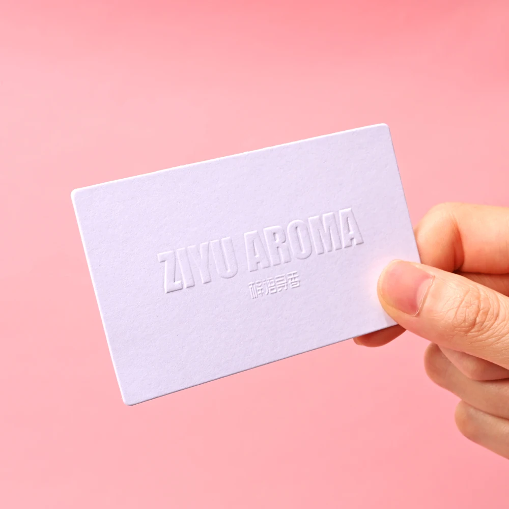 High Quality Custom Debossed Logo Blotter Paper Strip Manufacturer Perfume Strips Perfume Tester Papers