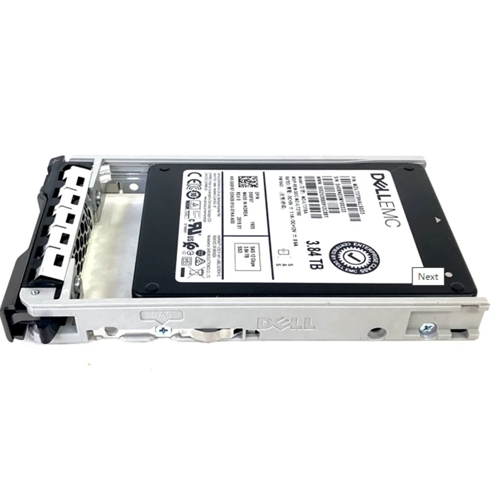 Оригинальный Новый твердотельный накопитель DELL SSD 3,84 ТБ SSD SAS 12 Гбит/с 512e 2.5in, серверный жесткий диск
