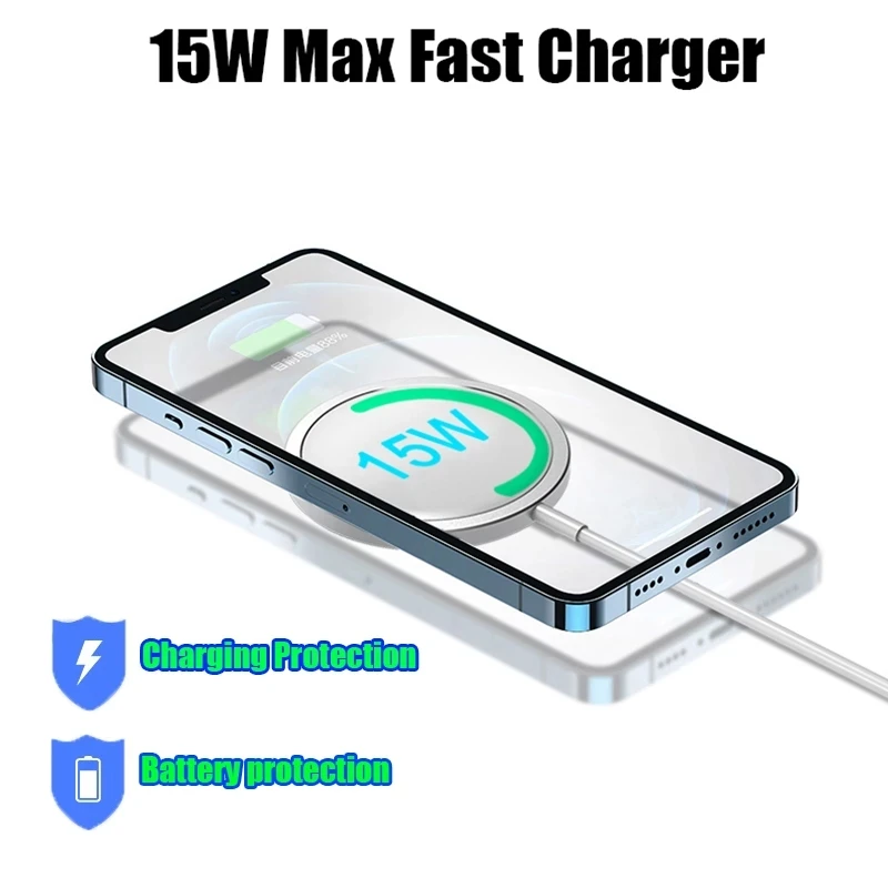 2021 New product Amazon wholesale 5V 2A 7.5W Universal Charger Fast Quick Charging Custom Wireless Charger Power Bank For iphone