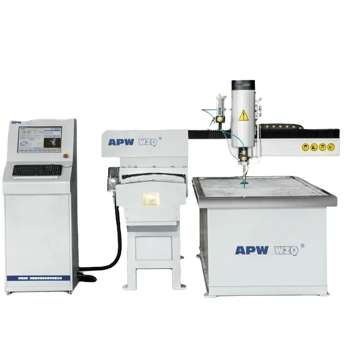 Reliable cnc high pressure glass water jet cutting machine