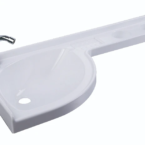 smart folding mini sink RV motorhomes caravan  plastic Foldable Bathroom folding Sink with  faucet  corner sink