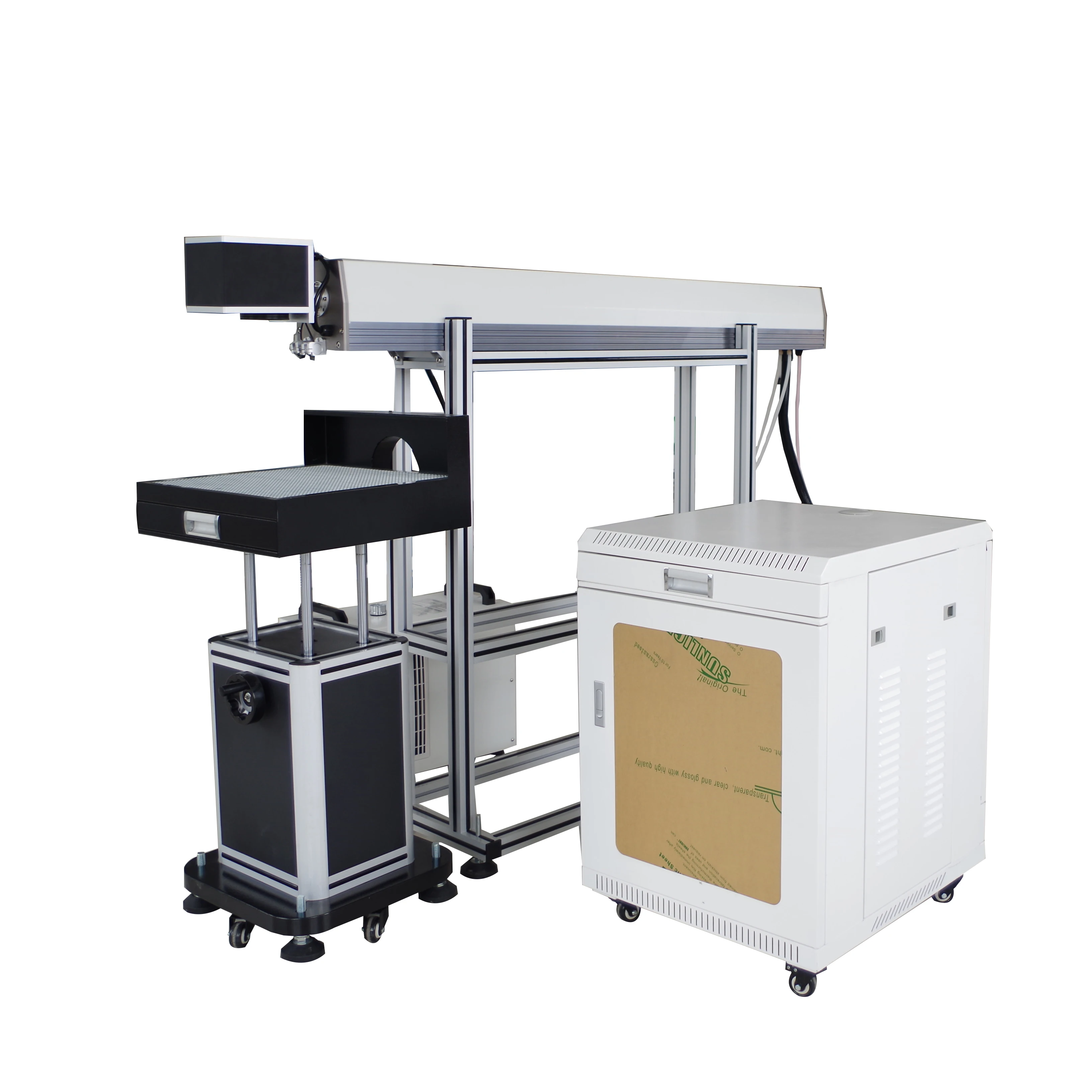 Китайские Производители 60 Вт CO2 лазерная маркировочная машина для пластиковых бутылок свадебные приглашения бумажная упаковочная коробка