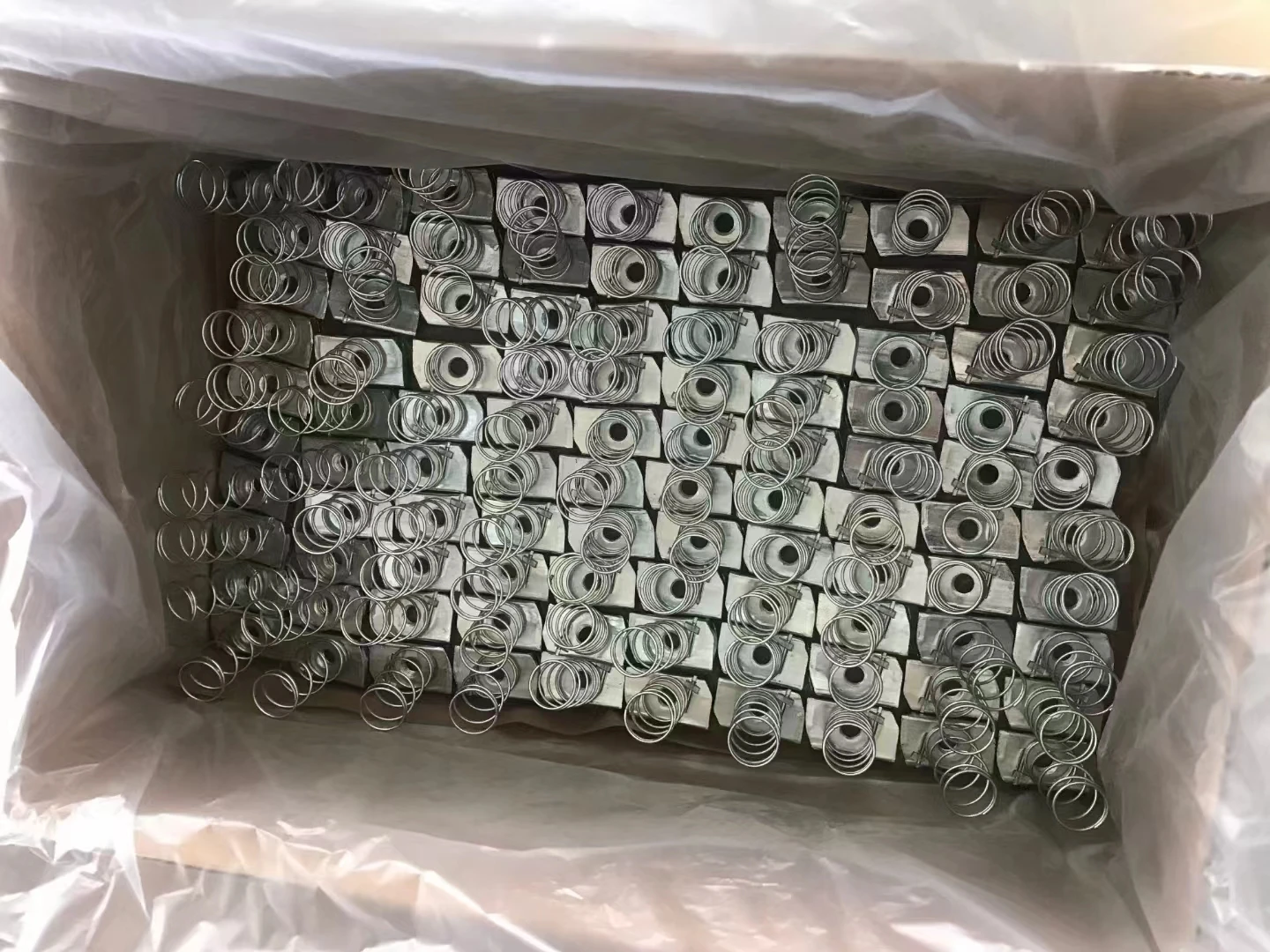 Long spring channel nut ss spring wing nut uni strut steel spring nut for cable tray