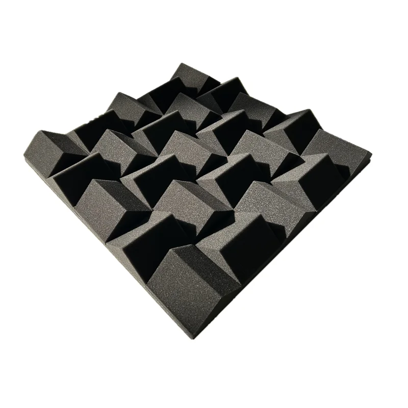 High Quality Fireproof Acoustic insulation foam Soundproof studio sponge with adhesive backing