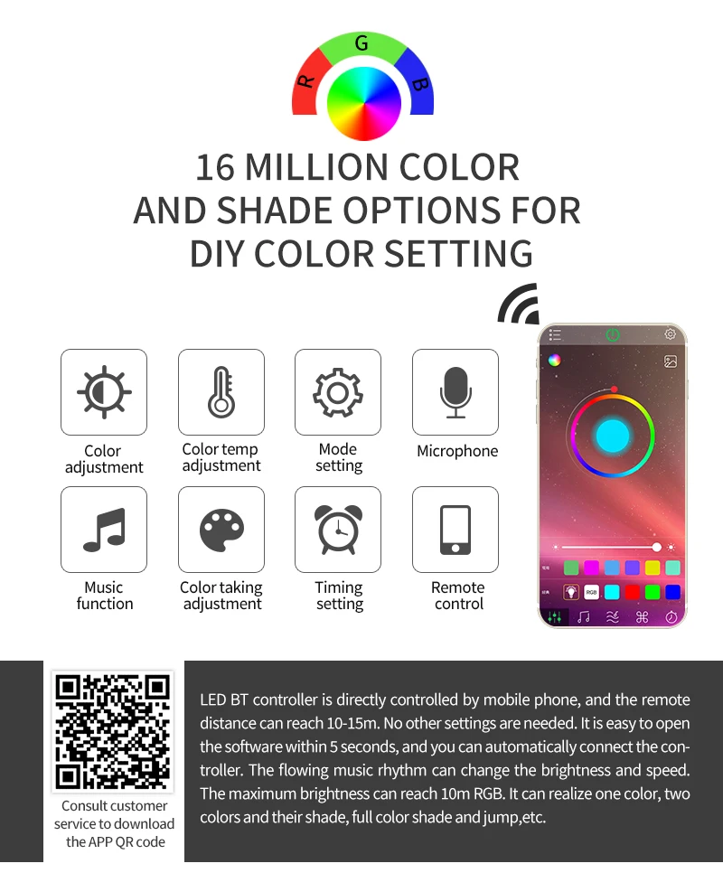 smart strip light 5m dc5v sound flexible roll  5050 rgb gaming room decoration lamp ip65 waterproof music sync tv led backlight