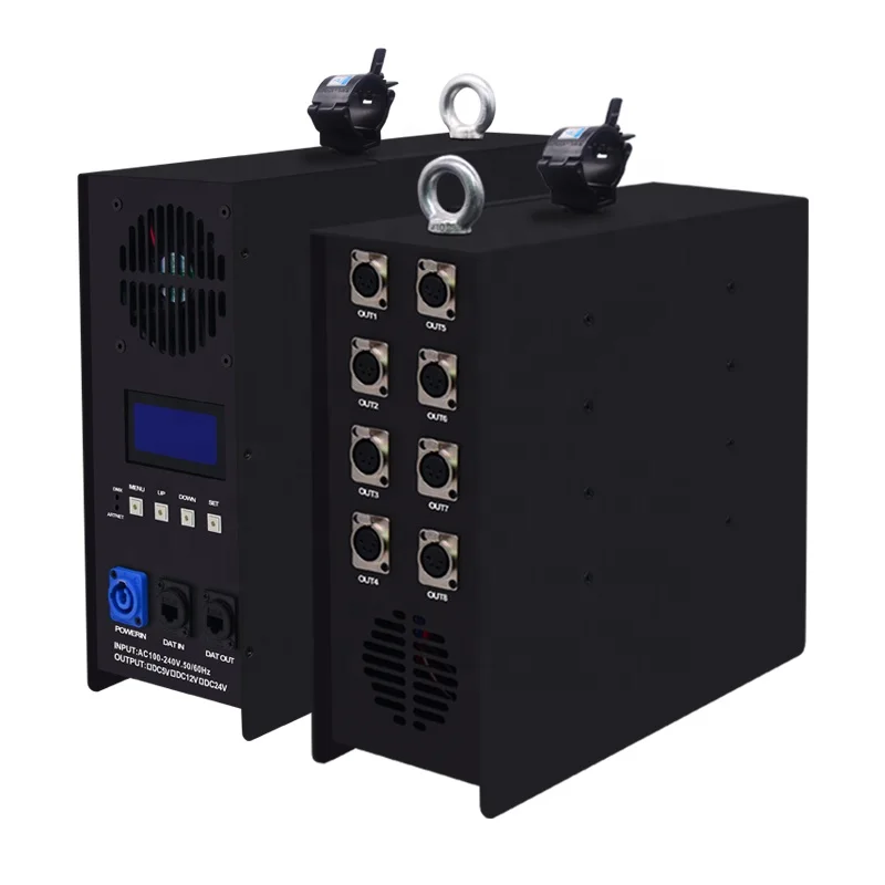 CL-804PS светодиодная подсветка контроллер 1400W 8 портов DMX световой пульт