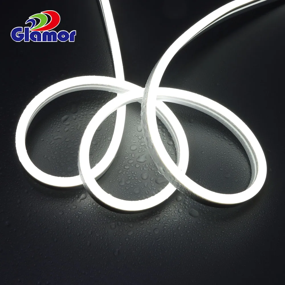 Wireless IP65 Single Side Neon Flex Led, 220V 110V 5M 10M 30M Flexible Led Neon Tube