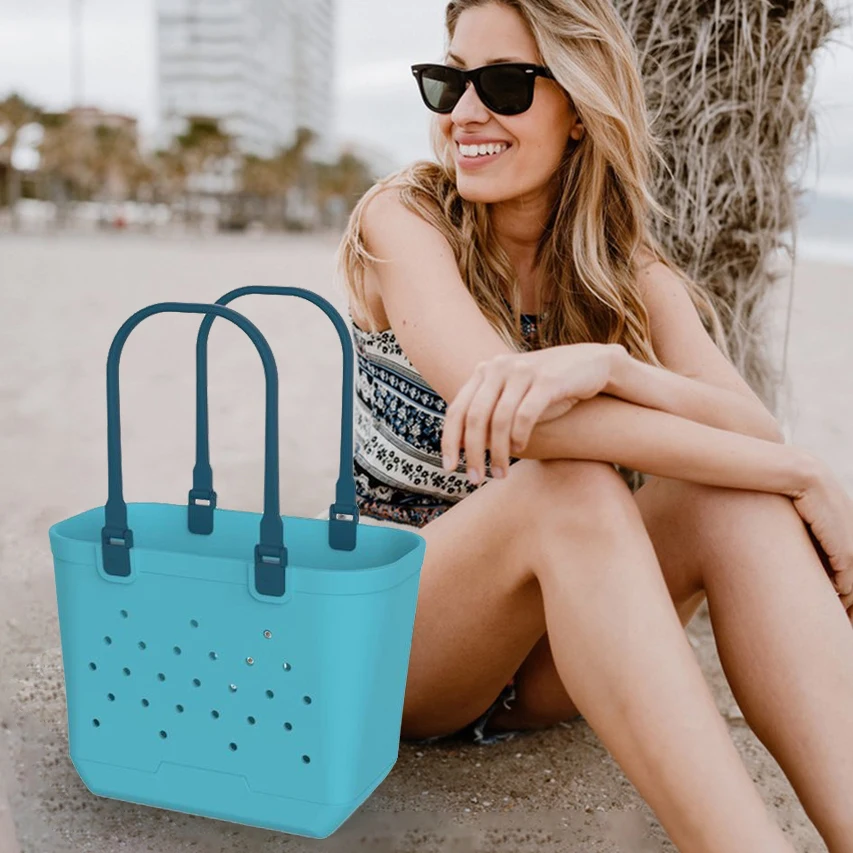 Waterproof Eva High Quality Beach Bag Supermarket Large Eco-Friendly Shopping Bag Patent New Model Handbag