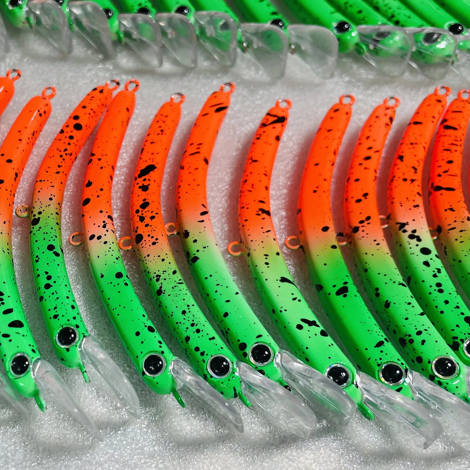 Factory Hard Plastic Minnow 65mm/4.3g 3.6g 3.0g 2.7g Artificial Wobbler Fishing Lure OEM ABS Sinking Minnow Wholesale Hard Bait