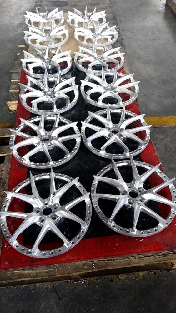 20x8.5 inch Deep Concave Three Piece Forged Wheel 5*114.3