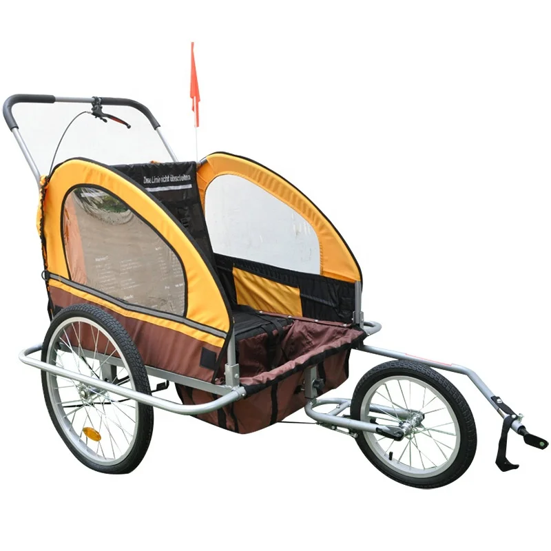 Amazon hot models baby carrier / bike trailer for children baby dog pet EN15918 EN1888 certification burst baby pet carriage