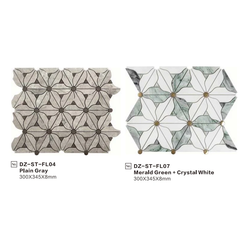 Best Price Luxury stone mosaic with flower pattern for backsplash stone mosaic for wall and floor decoration