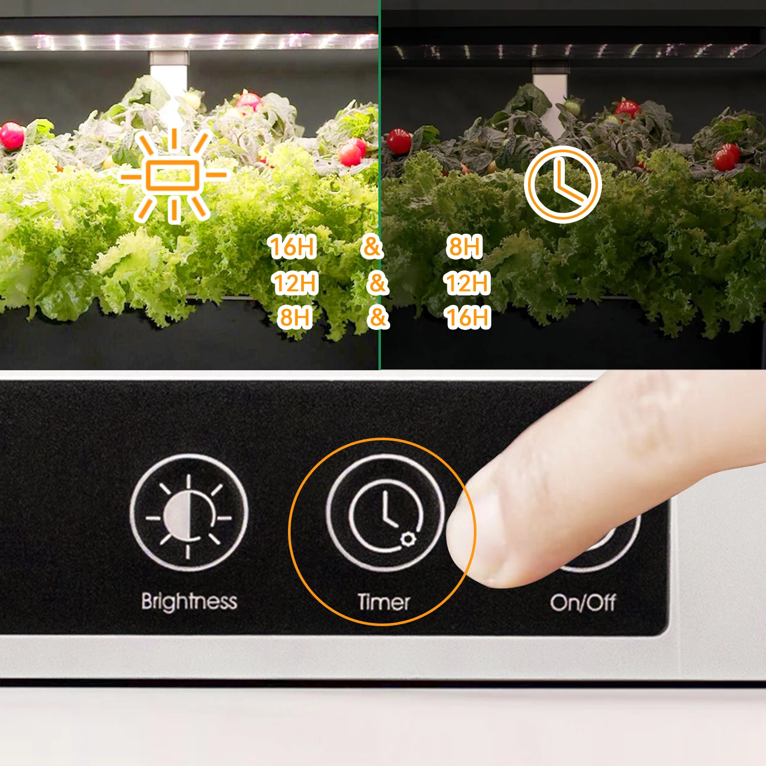 Мини-садовый набор для выращивания растений J & C jardin система гидропонного в помещении умная светодиодная травяная сада