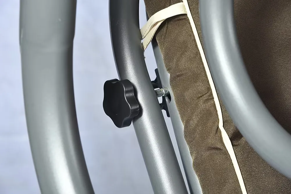 Outdoor Garden Furniture Luxury 3 Seater Hanging Patio Swing Chair  With Canopy