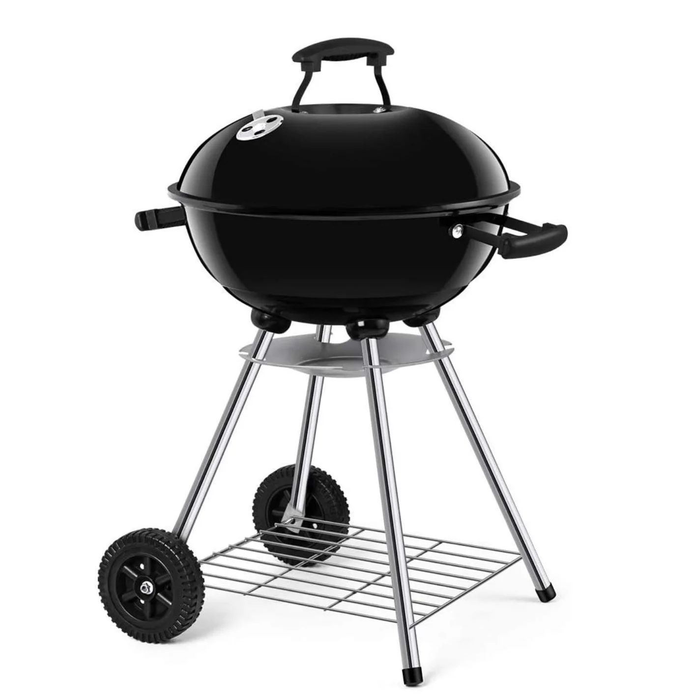Charcoal Grill BBQ Kettle Portable Grill Outdoor Cooking Grills & Smokers for Camping Patio Picnic Backyard