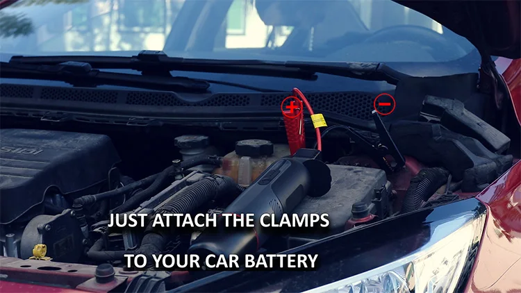 Shenzhen rechargeable Handheld Portable Wireless Mini Car Vacuum Cleaner For Car jump starter