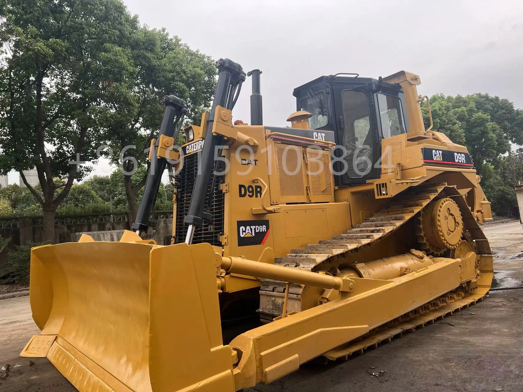 Бульдозер CAT б/у 9 тонн D9R бульдозеры на гусеничном