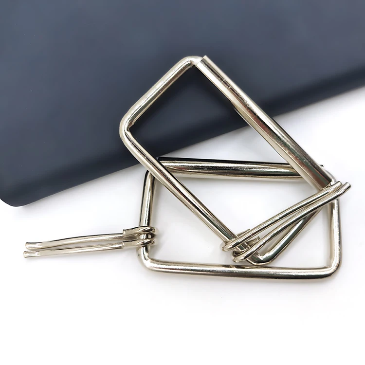 Custom High Quality Handbag Straps Metal Pin Buckle Adjuster Slider Roller Belt Buckles 70mm Square Side Release Buckle