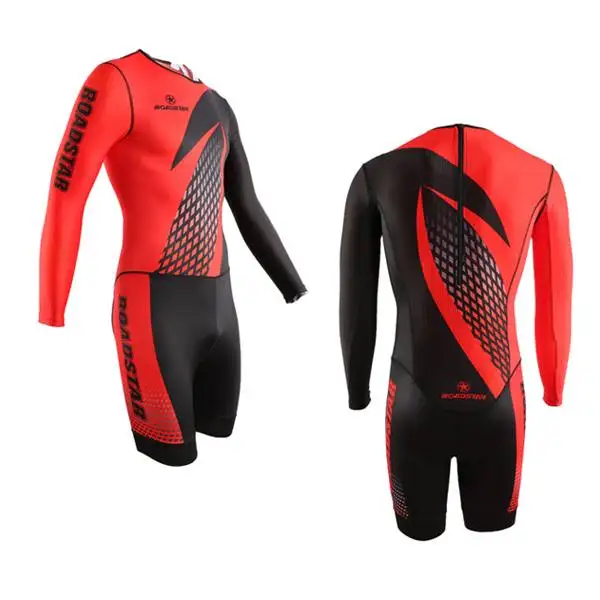 Roadstar Customized Sublimation short Sleeve women long sleeve Inline Speed Skating Skin Suit