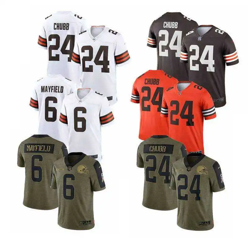 SDG-046 2023 Wholesale Stitched Nfl All 32 Team American Football Jersey Top Embroidery Jersey