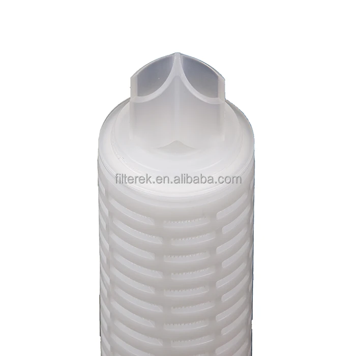 Pp microporous membrane foldable water filter element for filtration system