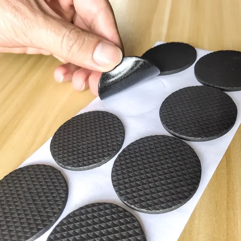 Hot Selling Self Adhesive Furniture Leg Felt Pads Anti Slip Mat Bumper Damper For Chair Table Protector Pads