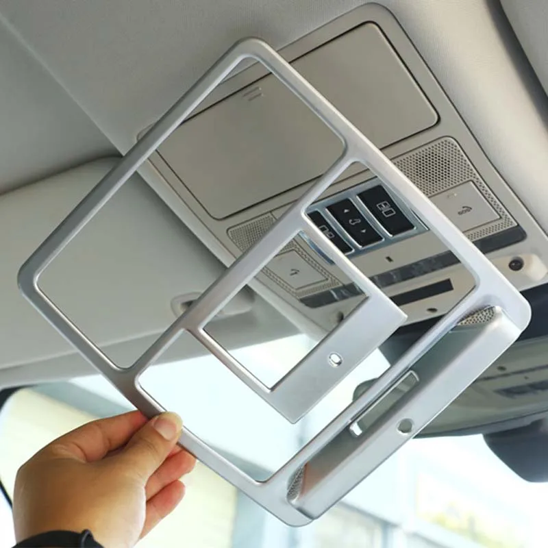 Interior Accessories for land range rover discovery sport evoque front reading light lamp cover Trim Decorative Sticker frame