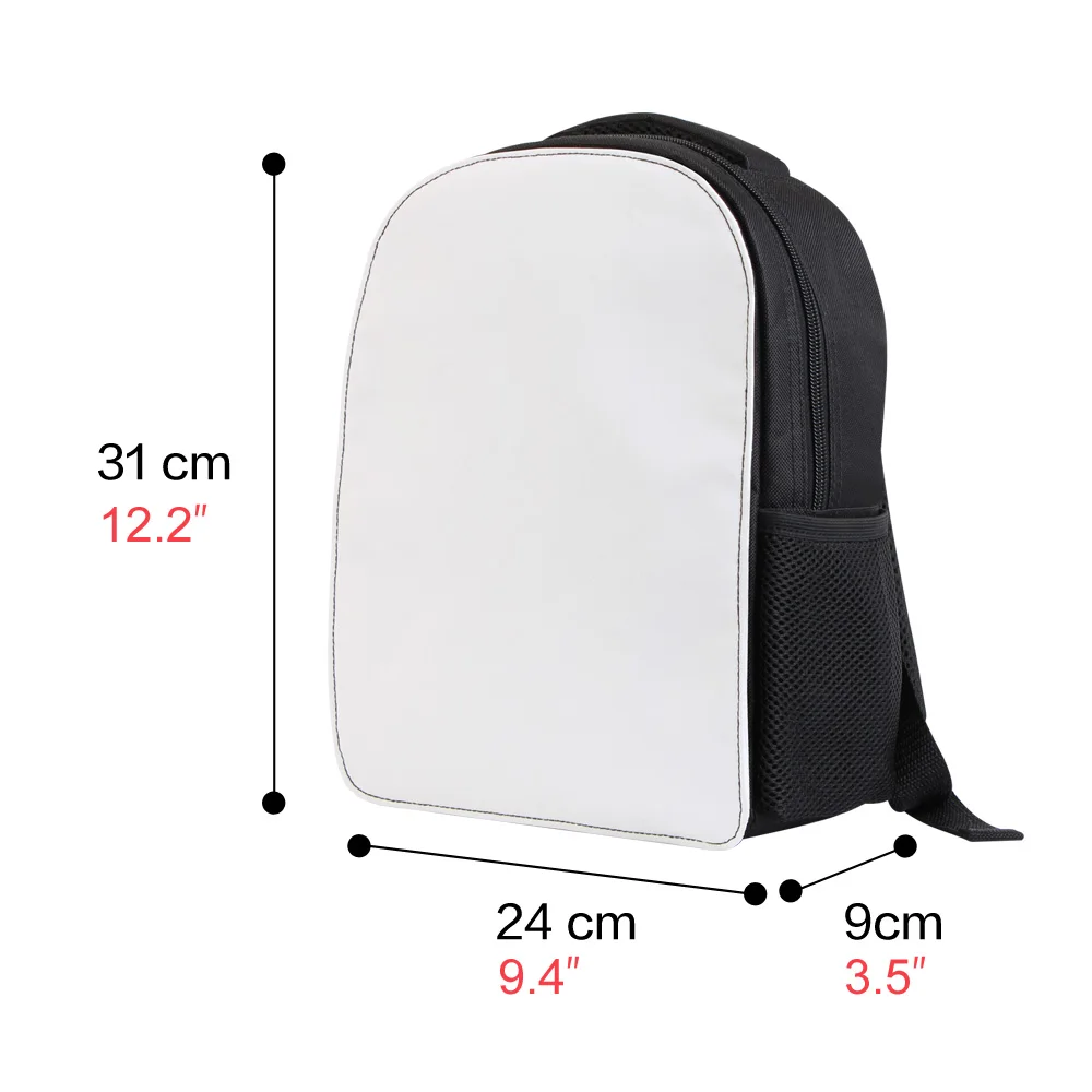 Cartoon Children Trolley Printable School Bag Detachable Blank Backpack for Sublimation