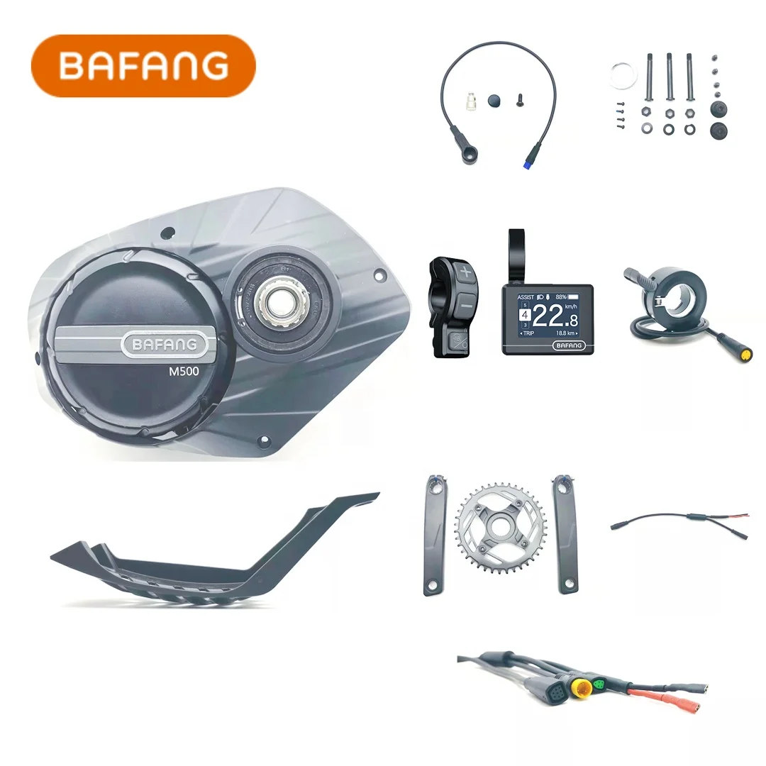 Новейшая система среднего привода Bafang M500 MM G520 36v 43v 48v 250w Датчик крутящего момента наборы преобразования двигателя