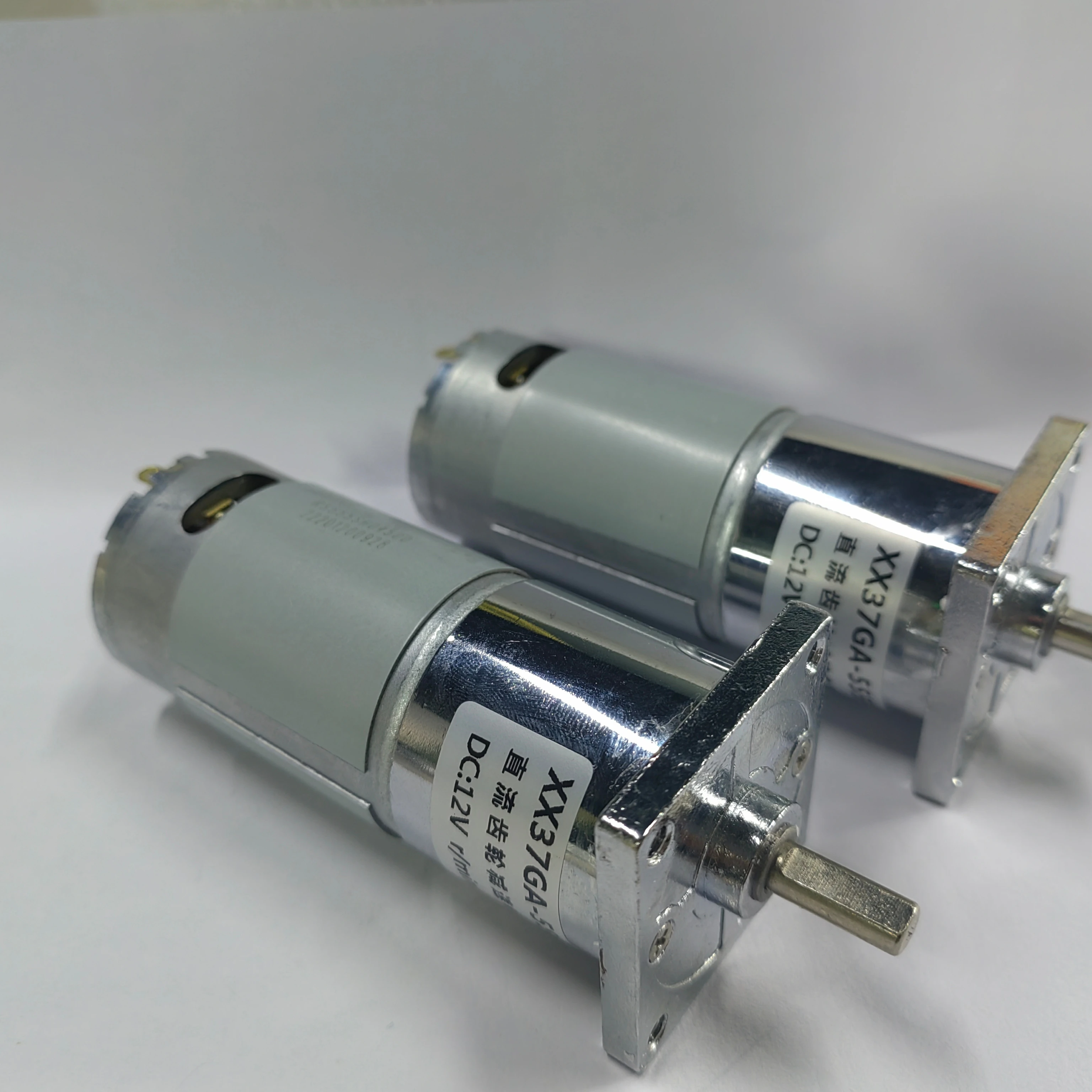 Electric DC Gear Motor Used for Sliding Gate Wiper Carts Car Black Magnet Window Power Item Torque 37GA555