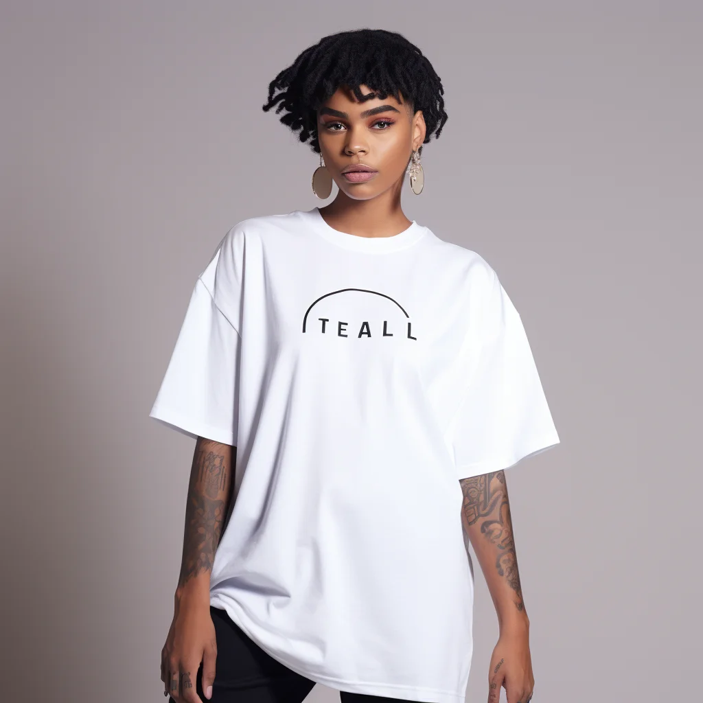 Cheap Best quality oversized cotton plain dyed round neck t-shirt women