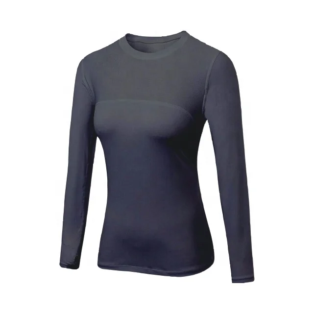 Ladies Womens Stretchy Base Layer Thermal Top Underwear