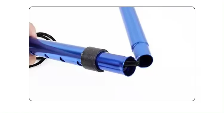 GB-803 Walking Cane For Men Women - Foldable Adjustable Collapsible Free Standing Cane Pivot Tip Heavy Duty