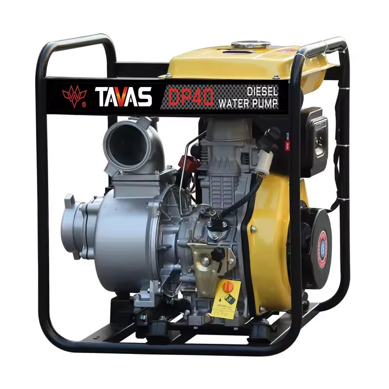 TAVAS DP40 186F agriculture powerful portable diesel engine water pump 4 inch water pump