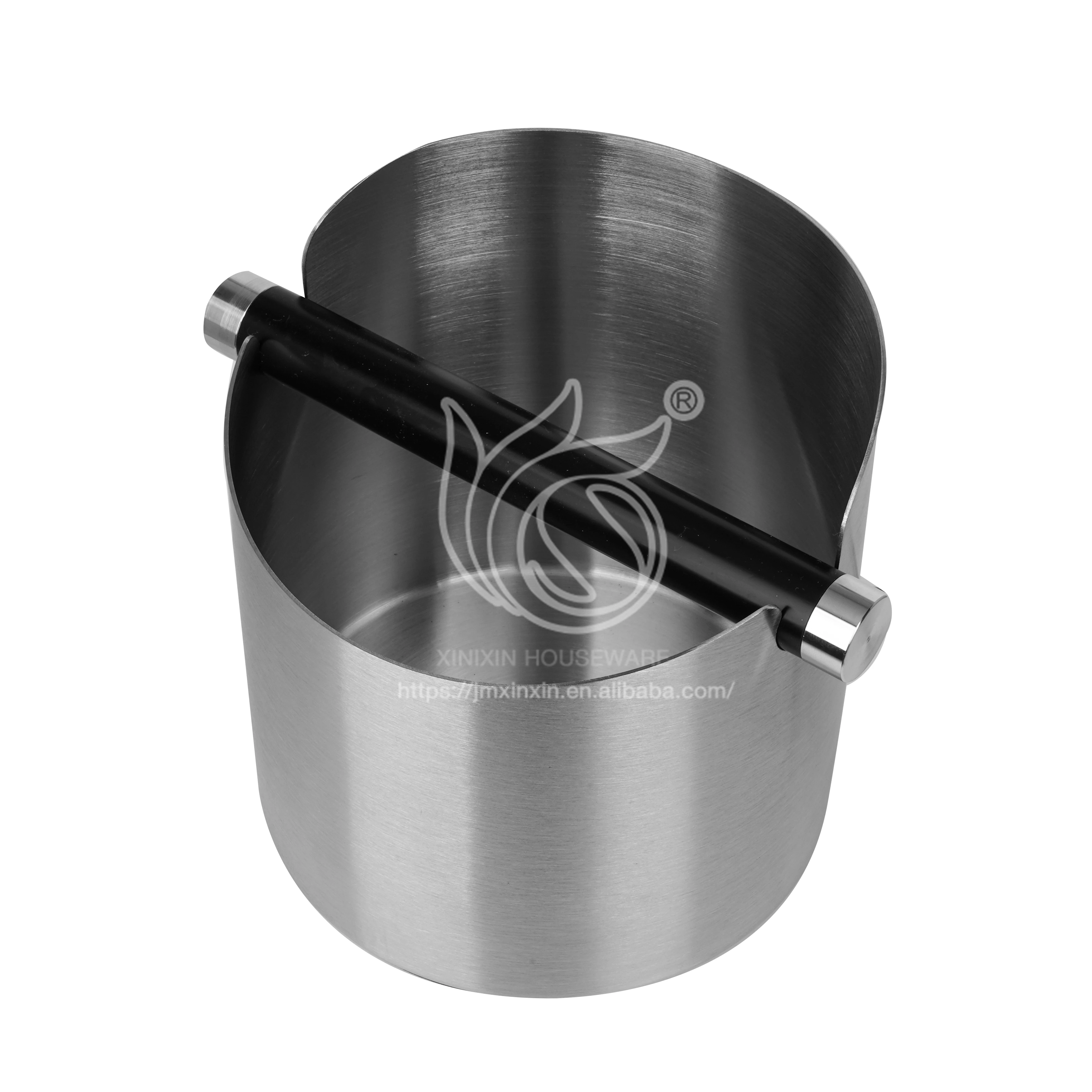 Stainless Steel 304 Barista Tool Coffee Accessories Espresso Knock Box Bucket