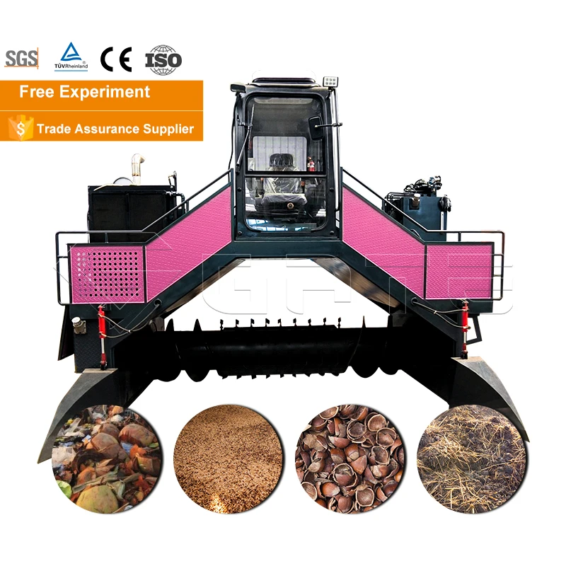 GATE Large Household Waste Small Compost Turner  Fertilizer Compost Making Machines Organic Fertilizer Kitchen Waste Turner