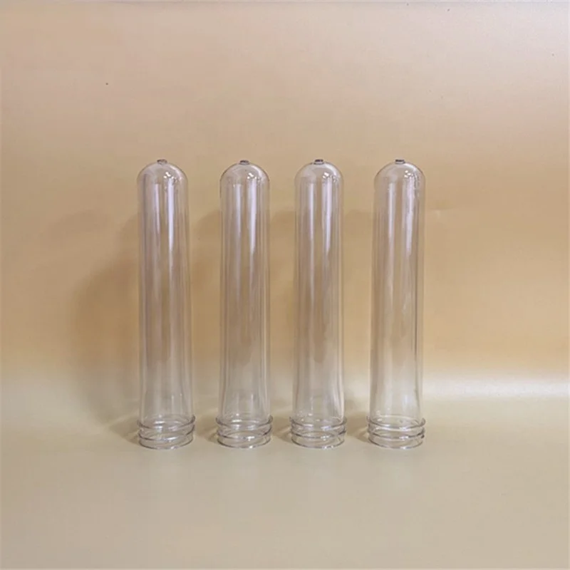 Good Service New 45 Mm 18-89mm Plastic Pet Preform For Beverage Juice Water Blowing Tube Bottle Cosmetic Skincare Product Making