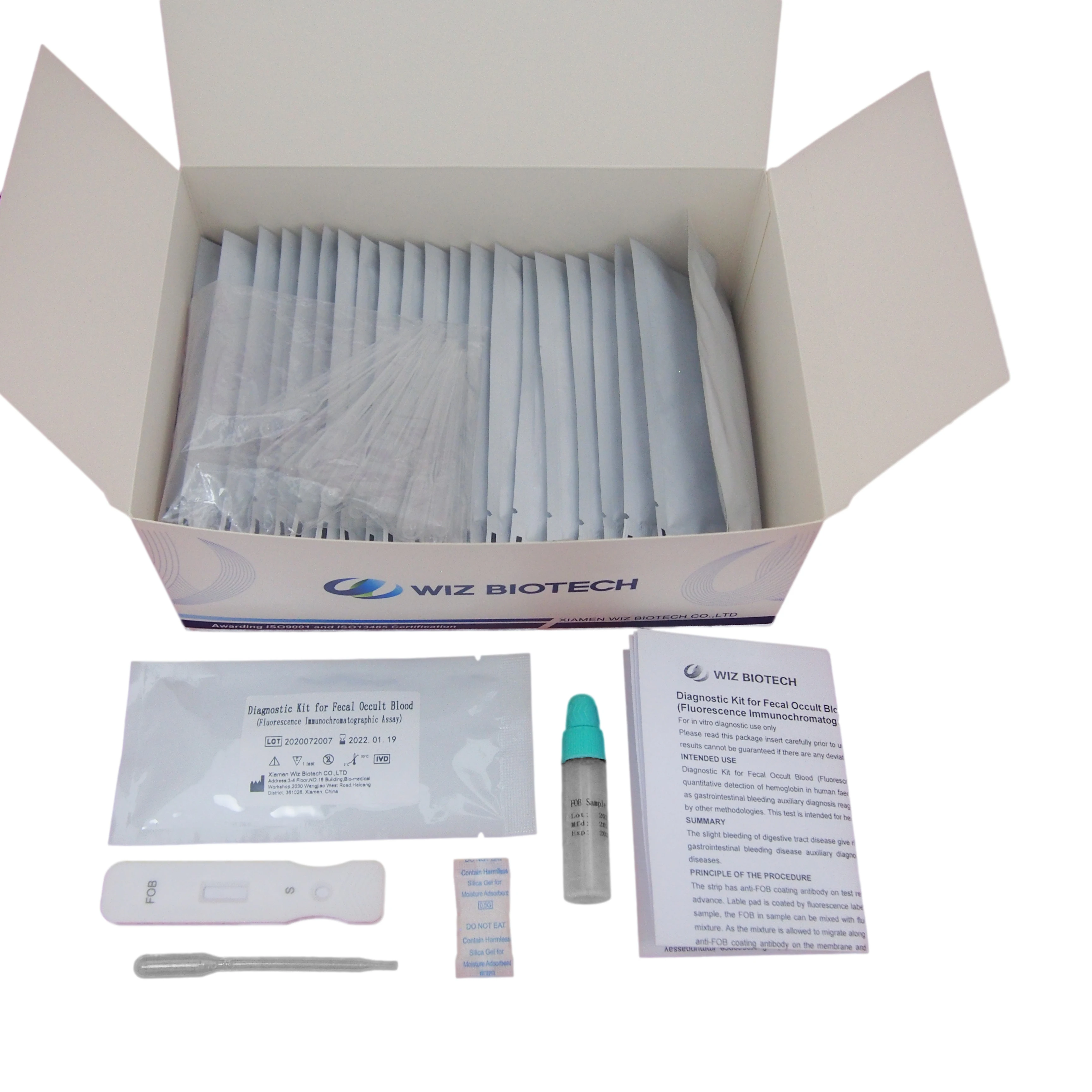 Xiamen wiz Neutralizing Antibodies Test Colloidal Gold rapid test kit