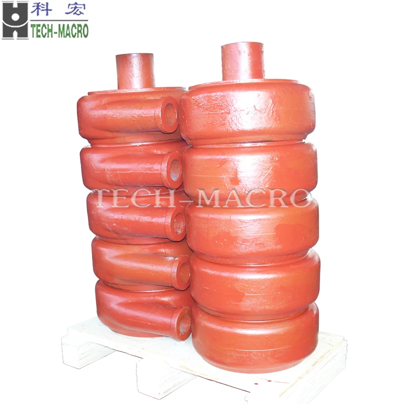 High Chrome alloy and rubber Volute Liner for centrifugal slurry pumps