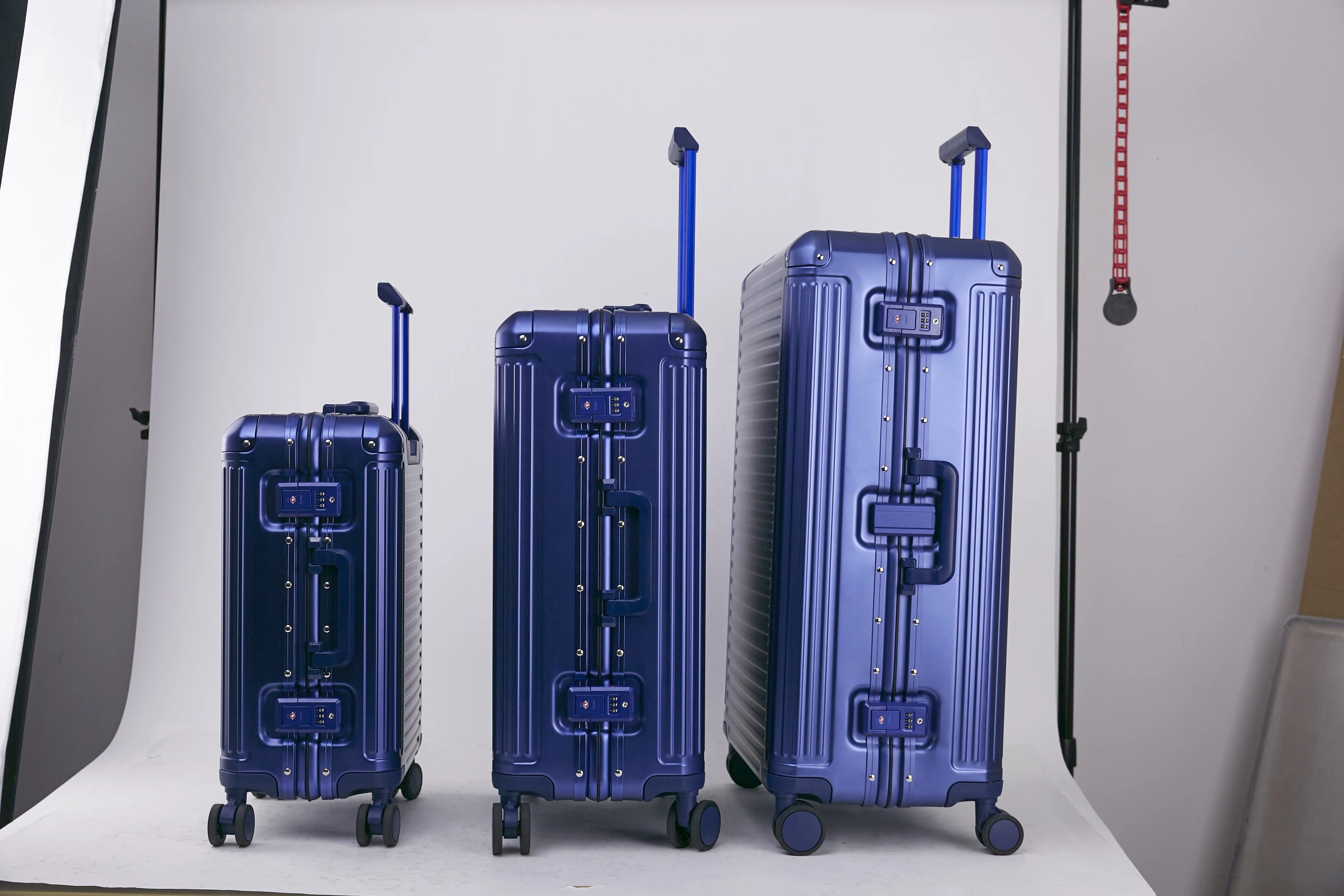 
New Style 20 24 28 Inch Suitcase Sets 100% Aluminum Alloy Luggage Carry-on Travel luggage set 